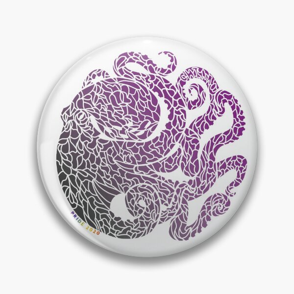 Artikelvorschau, Pride Octopus - Asexuell entworfen und verkauft von QuietChiaro.
