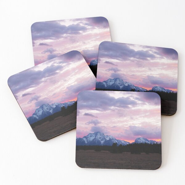 Artikelvorschau, Feuriger Sonnenuntergang über den Tetons entworfen und verkauft von MomentofPercep.