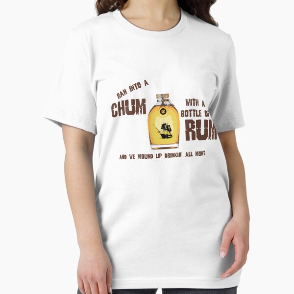 Item preview, Chum with a Bottle of Rum designed and sold by ParrotHeadSwag.