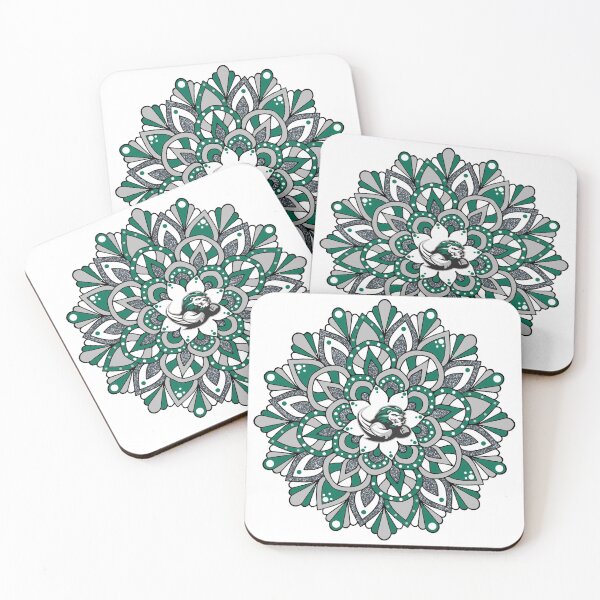 Item preview, slippery rock glitter mandala designed and sold by briegot.