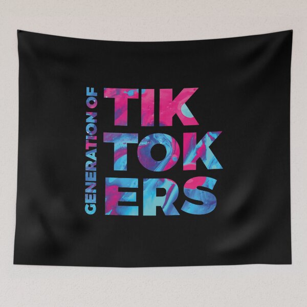 Item preview, Tiktokers Generation Cool And Trending Color T-shirt designed and sold by knapst.