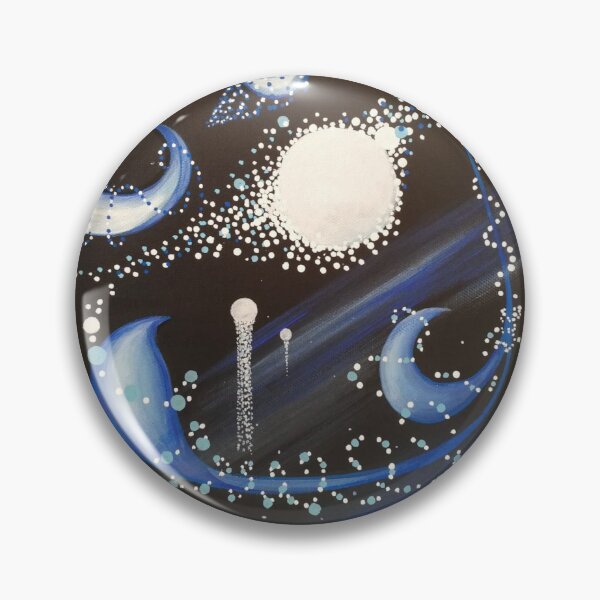 Item preview, BLUE Spaceflower designed and sold by Astrid H. Jarlsfelt.