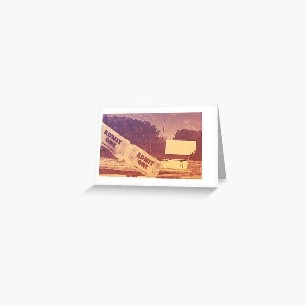 Drive-in Theater by Jan Marvin Greeting Card
