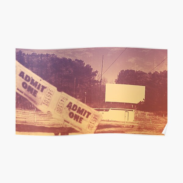 Drive-in Theater by Jan Marvin Poster