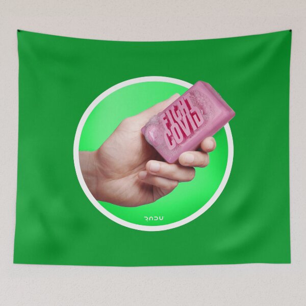 Item preview, Fight COVID with soap green designed and sold by Radu-Gabriel.