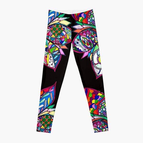 Crazy Flower Leggings