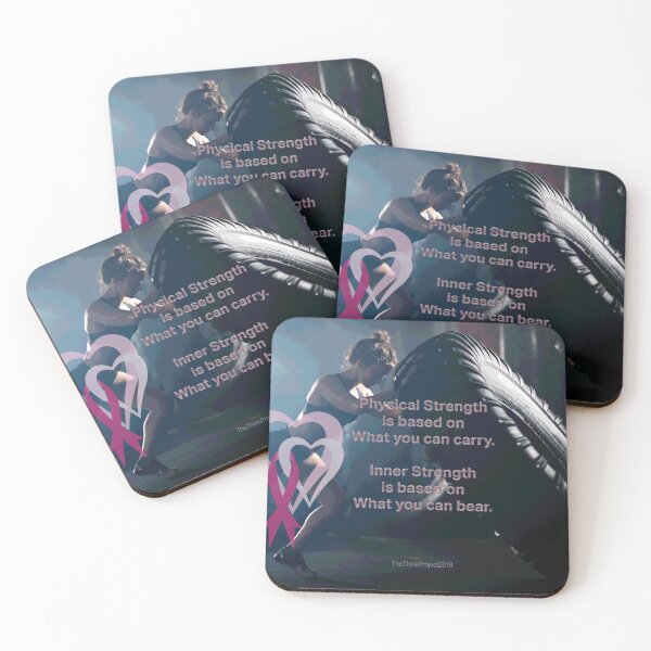 Item preview, Physical vs Inner Strength Breast Cancer Theme designed and sold by DE Sheridan.