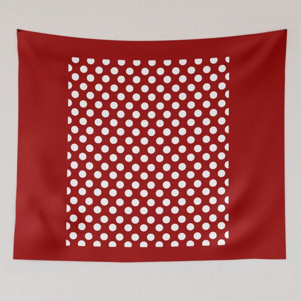 Item preview, White Dot Pattern-Large White Polka dot designed and sold by Al Collections.
