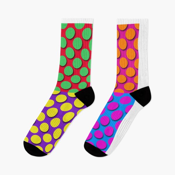 Item preview, Mid Century Modern Colorful Dots Pattern designed and sold by Kybruno's Creations.