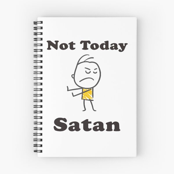 Item preview, Not Today Satan designed and sold by Tpar.