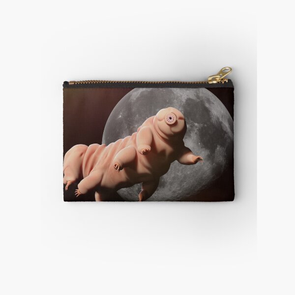 Item preview, tardigrade, water bear in outer space designed and sold by DottedYeti.