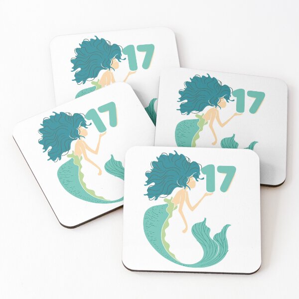 Item preview,  Curly mermaid 17th anniversary designed and sold by Lactus.