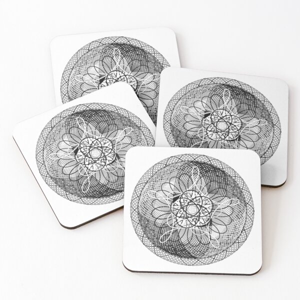 Item preview, SPIROGRAPH MANDALA~Yoga~Meditation~Logo 21 designed and sold by Spinning Plates 360.