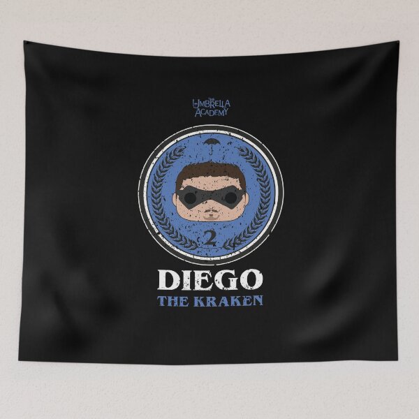 Item preview, UMBRELLA ACADEMY 2: DIEGO THE KRAKEN (GRUNGE STYLE) designed and sold by FunGangStore.