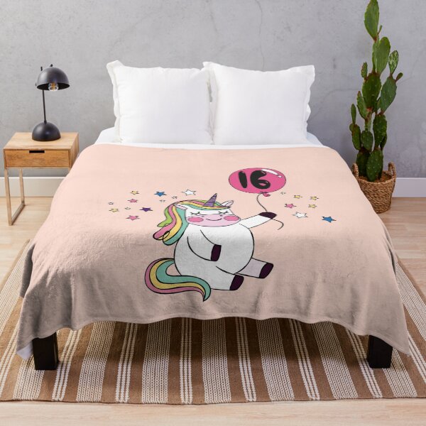 Item preview, cute unicorn 16th anniversary designed and sold by Lactus.