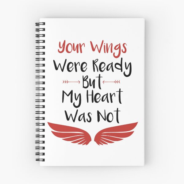 Item preview, Your Wings Were Ready But My Heart Was Not, Inspirational Shirt, Love Shirt For Women designed and sold by Noussairox.