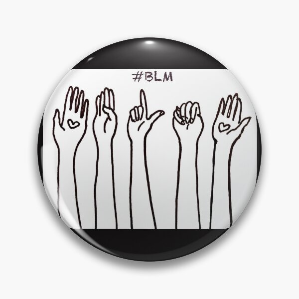 Item preview, #BLM  Black Lives Matter Shirts, Stickers, Prints, Buttons, Masks designed and sold by Artmom66.