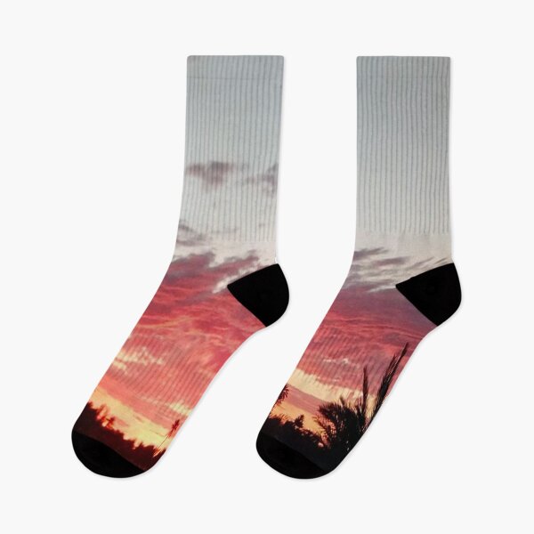 Item preview, A beautiful sunrise with palm and foggy sky designed and sold by faridman.