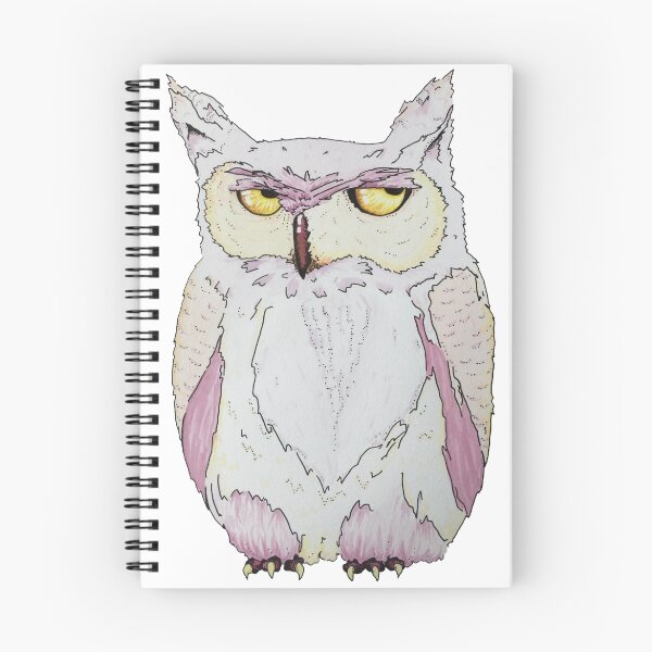 Item preview, Snark Owl Is Judging You designed and sold by Pegg-n-Chops.