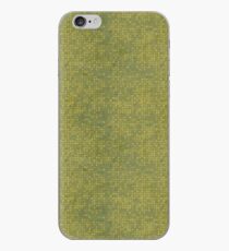 Grungy Yellow Micro Dots iPhone Case