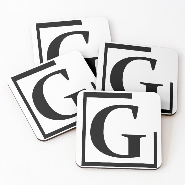 Item preview, G letter symbol T-Shirt designed and sold by Designer-amjed.