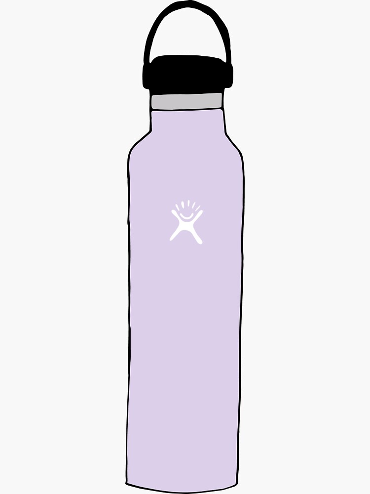 Purple Hydro Flask Sticker for Sale by MaPetiteFleur