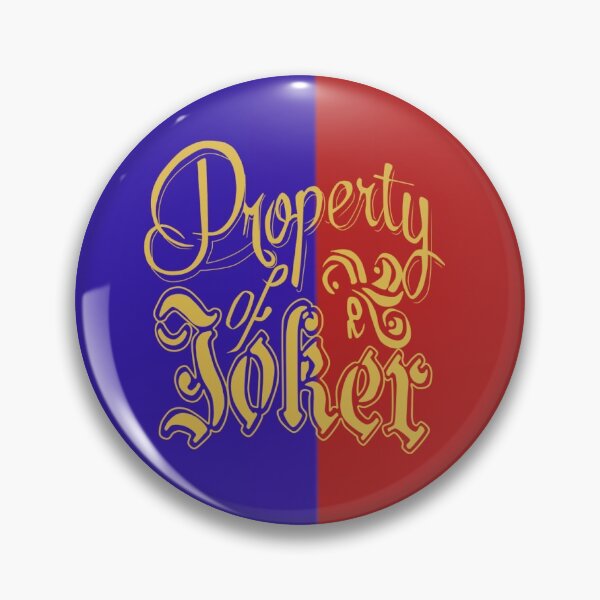 Propriété de Joker Badge