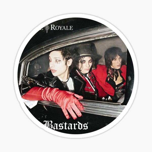 Palaye Royale The Bastards Album Cover Sticker By Theroyalevoid Redbubble