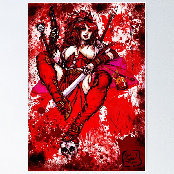 Artikelvorschau, 'Bloody Monika' by Kevin C. Steele entworfen und verkauft von Kevin Steele.
