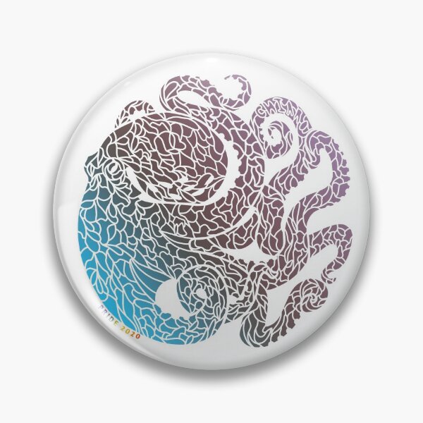 Item preview, Pride Octopus - Andro designed and sold by QuietChiaro.