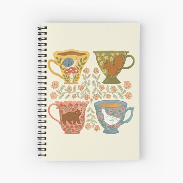 Item preview, Floral Animal Teacups designed and sold by ohjessmarie.
