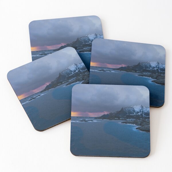 Item preview, Lofoten Sorvagen Sunset designed and sold by nbrandsberg.