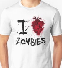 I heart zombies Slim Fit T-Shirt