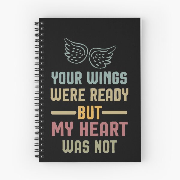 Item preview, Your Wings Were Ready But My Heart Was Not, Inspirational Shirt, Love Shirt For Women designed and sold by Noussairox.