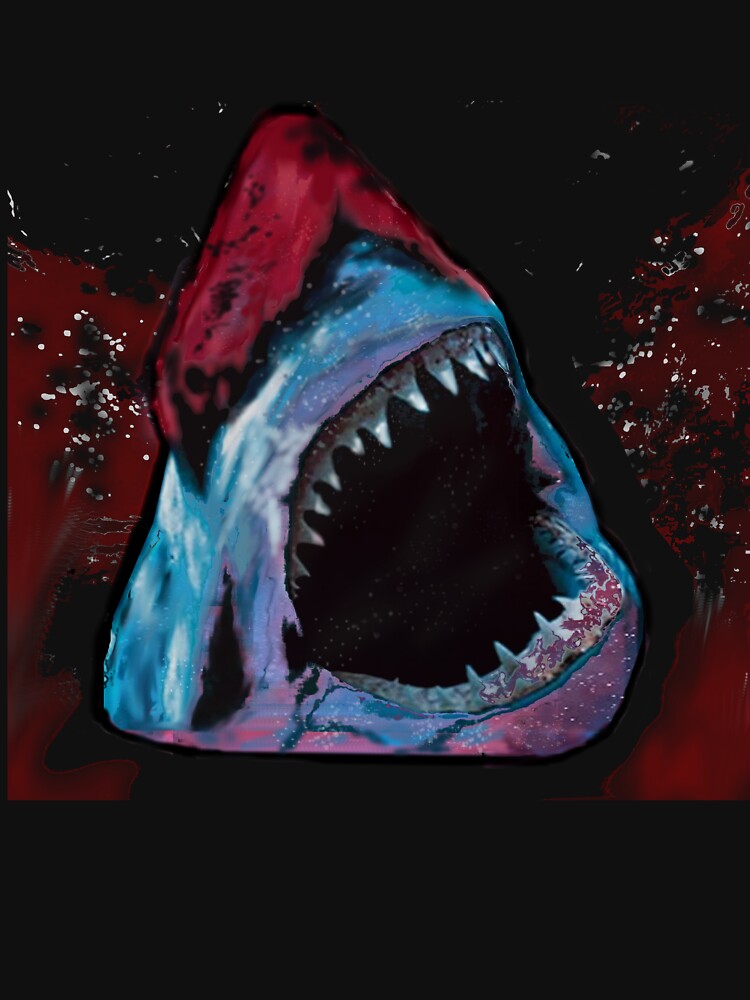 12th Doctor Galaxy Shark T-Shirt by TimeyWimeySpacy