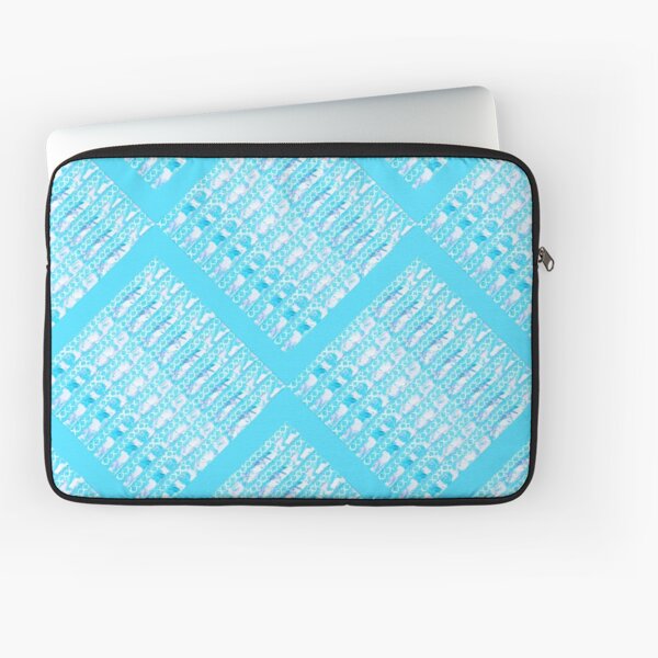Turquoise Links by Jan Marvin Laptop Sleeve