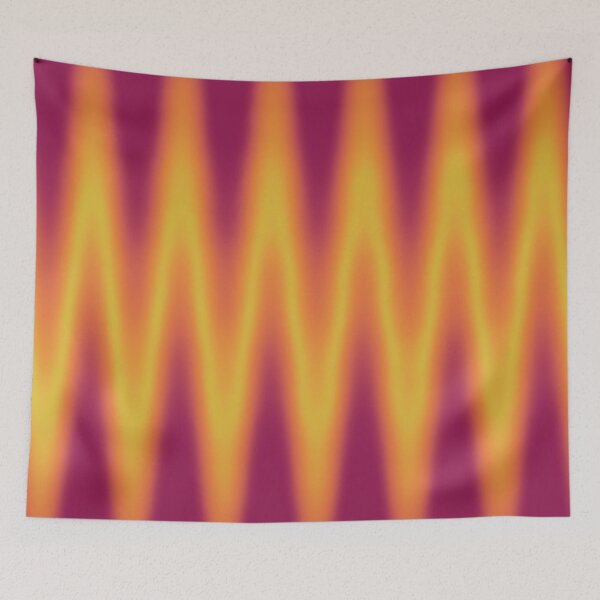 Item preview, Pink and Yellow Waves designed and sold by KelseyLovelle.