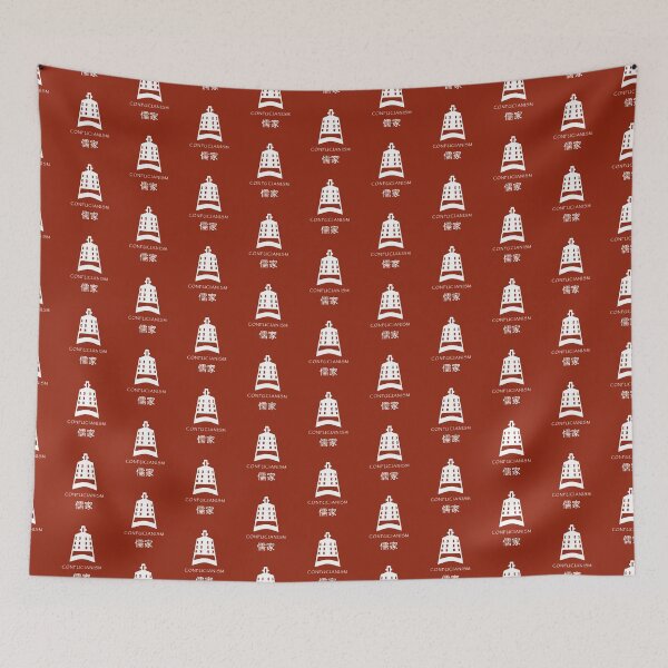Item preview, Confucianism Philosophy Confucius Chinese Philosopher Temple designed and sold by h44k0n.
