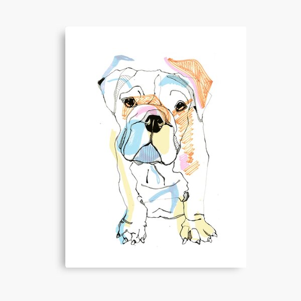 Quirky Dog Wall Art | Redbubble
