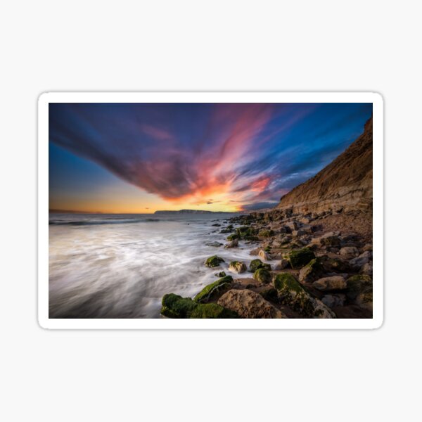 Compton Bay Isle Of Wight Sticker