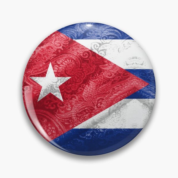 Item preview, Cuba Flag - Paisley Pattern designed and sold by zeautees.