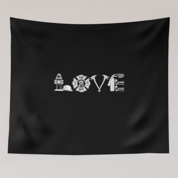 Item preview, Love firefighter designed and sold by Captain Mood.
