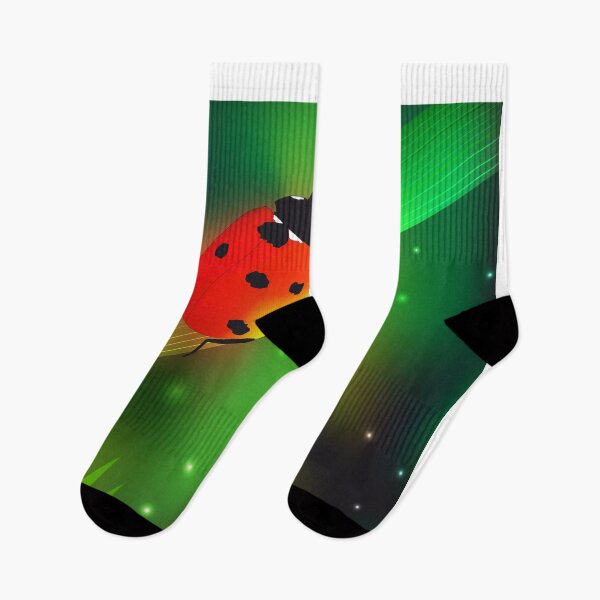 Item preview, Ladybird on green grass illustration  designed and sold by Maks08.