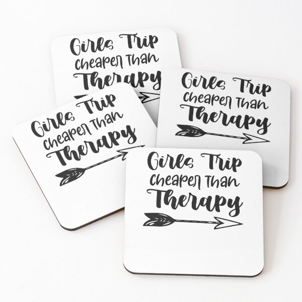 Item preview, Girls Trip Cheaper Than Therapy,Girls Trip Shirt, Girl Power Shirt, Girls Weekend Shirt, designed and sold by Noussairox.