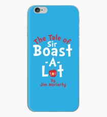 The Tale of Sir Boast-A-Lot (Just Title Variant) iPhone Case