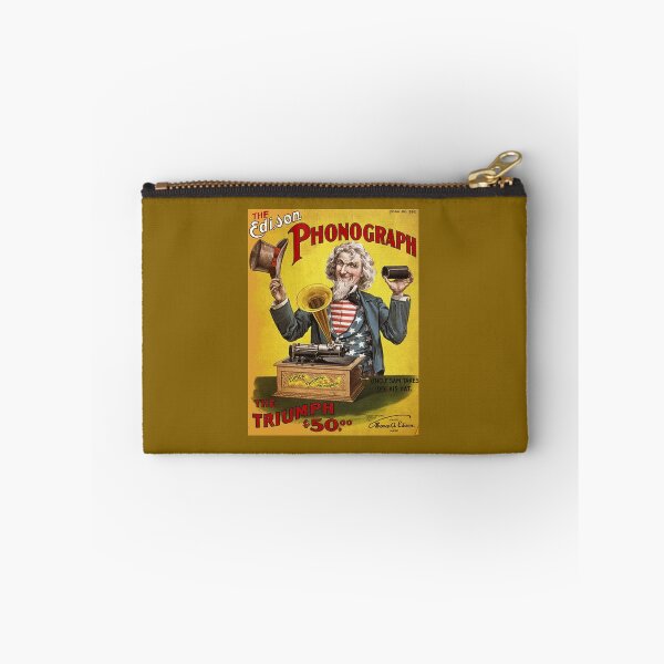Item preview, EDISON PHONOGRAPH: Vintage Uncle Sam U.S Advertising Print designed and sold by posterbobs.