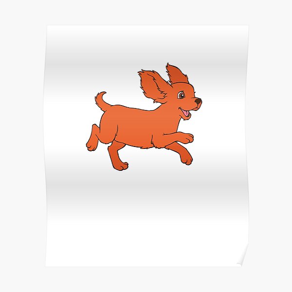 Happy Cavalier King Charles Spaniel Poster