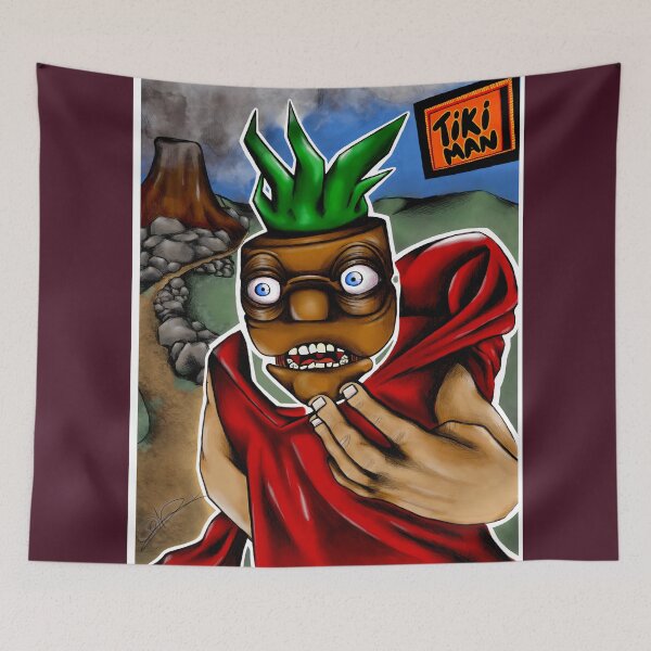 Item preview, TIKI MAN  designed and sold by Anna Newman.