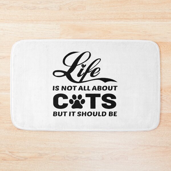 Item preview, Life Is Not All About cats But it Should Be designed and sold by MG STORE.