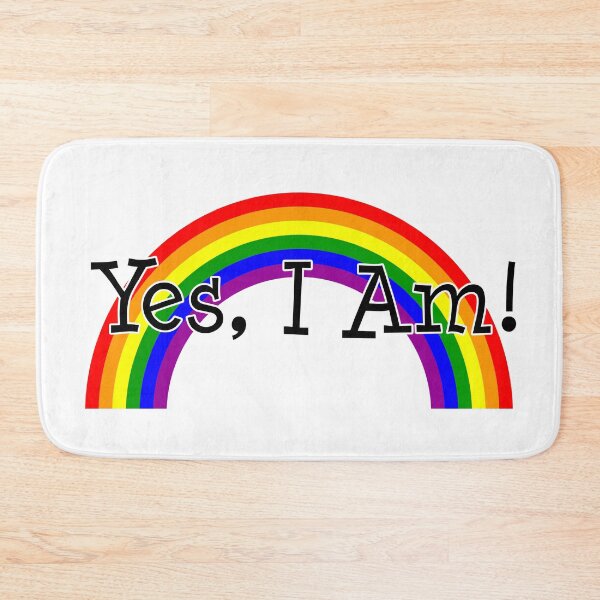 Item preview, Gay Pride, "Yes I Am!" designed and sold by harrizon.
